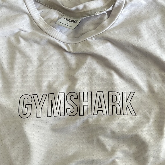 Gymshark t shirt, performance material, white size large - Picture 4 of 4